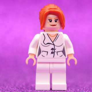 LEGO Pepper Potts White Suit *used ( สินค้ามือสอง ) HERO MARVEL - LEGO เลโก้ มินิฟิกเกอร์ ตัวต่อ ของเล่น