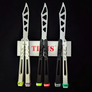 TITUS Alpha Beast Balisong มีดผีเสื้อ มีดบาลิซอง มีดควง มีดซ้อม สำหรับซ้อมควง ทําจากอลูมิเนียมอัลลอยด์ อย่างดี