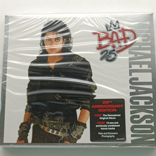 แผ่น Cd Michael Jackson: BAD ครบรอบ 25 ปี ยังไม่เปิด 2 แผ่น