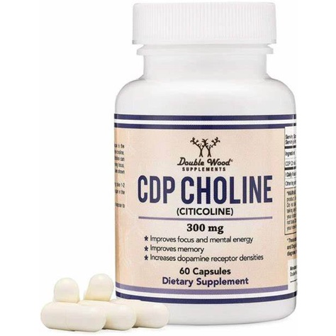 Double wood CDP Choline (Citicoline) 300 mg 60 caps