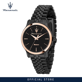 [2 Years Warranty] Maserati Epoca 34mm Black Shiny Dial Womens Quartz Watch R8853118518