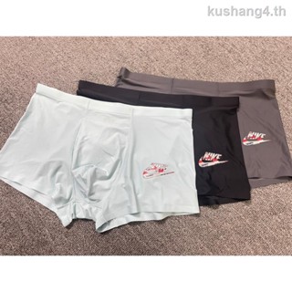 [พร้อมส่ง] Nike กางเกงบ็อกเซอร์ขาสั้น ผ้าฝ้าย ระบายอากาศ สไตล์คลาสสิก สําหรับผู้ชาย