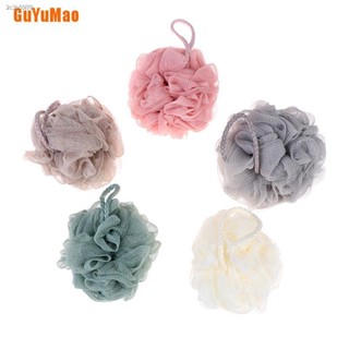 [GUYU] 1pc Loofah Bath Ball Mesh Sponge Milk Shower Bathroom Supplies Bath Soft Flower HOO