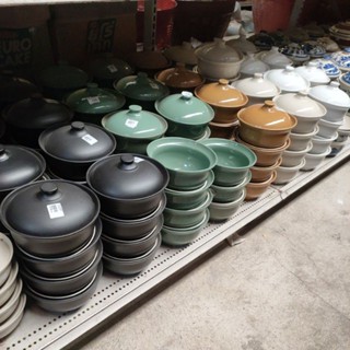 ชามฝาปิดเซรามิคขนาด 7 นิ้ว สามารถเข้าไมโครเวฟและเครื่องล้างจ…