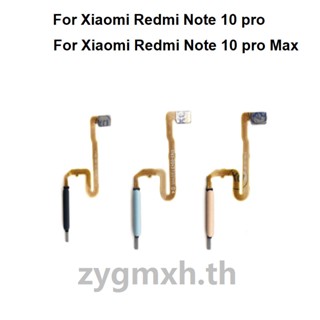 ใหม่ แท้ เซนเซอร์สแกนลายนิ้วมือ สําหรับ Xiaomi Redmi Note 10 PRO