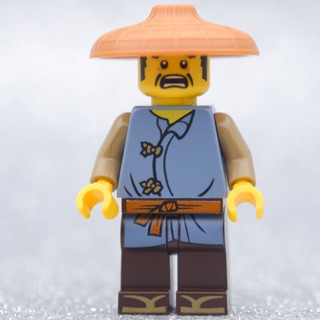 LEGO Ray Conical Hat NINJAGO - LEGO เลโก้ มินิฟิกเกอร์ ตัวต่อ ของเล่น