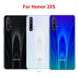 ฝาครอบแบตเตอรี่ด้านหลัง พร้อมกล้อง สําหรับ Huawei Honor 20s YAL-AL50