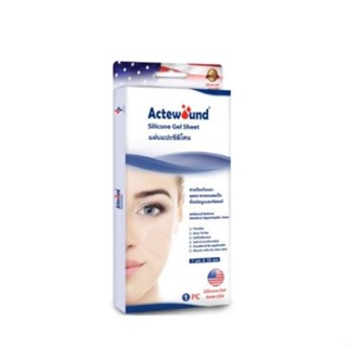 ACTEWOUND 7X15 SILICONE GEL SHEET