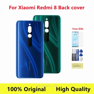 ของแท้ ฝาครอบแบตเตอรี่ ด้านหลัง และกุญแจด้านข้าง แบบเปลี่ยน สําหรับ Xiaomi Redmi 8 Xiaomi Redmi 8