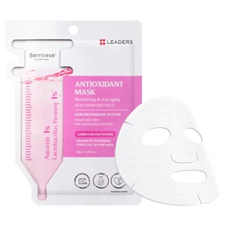 LEADERS - Antioxidant Mask (0.04 g.) แผ่นมาสก์หน้าบำรุงผิว