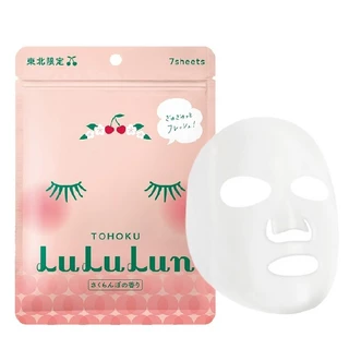 LULULUN - Face Mask Cherry 7 sheets
