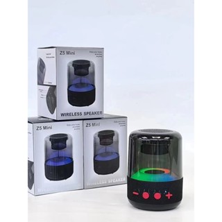 จัดโปร❤️Z5 Mini ลำโพง Subwoofer บลูทูธขนาดพกพา ไฟ LED เสียงเน้นๆ Wireless Blue Tooth Speaker