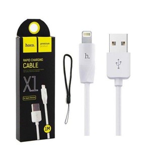 จัดโปร❤️HOCO X1สายชาร์จ Micro USB Rapid Charging Data สำหรับ IP/SS/TC น้ำหนักเบา คุณภาพดี ชาร์จไว แบบพกพา สายยาว1เมตร ไม