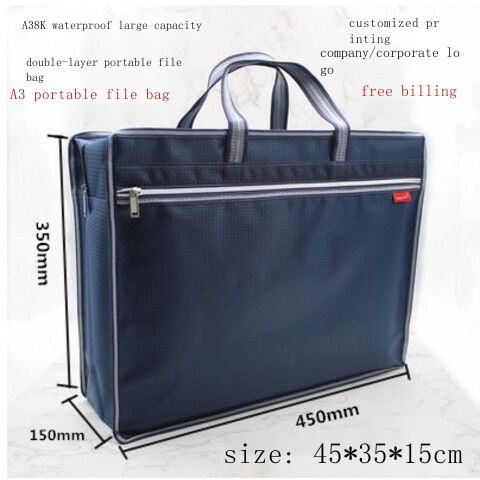 พร้อมส่ง!กระเป๋าถือ ผ้าแคนวาส ขนาดใหญ่พิเศษ จุของได้เยอะ A3 8K มีซิป กันน้ํา สําหรับใส่เอกสาร