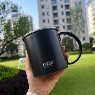 มาใหม่👍🏻TYESO TS-8845 แก้วกาแฟเก็บความเย็น เก็บความร้อน พกพาขนาด 473ml.