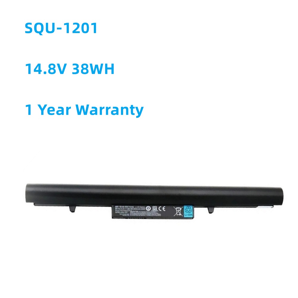 SQU-1201 14.8V 38WH Laptop Battery for Hasee Haier 7G-5S 7G-U X3Pro UN47 K610D SQU-1303 K570C K480N 