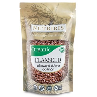 นูทรีริสเมล็ดแฟลกซ์ 350กรัม  /  Nutriris Flax Seed 350g.