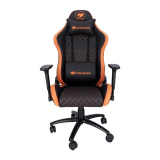 GAMING CHAIR (เก้าอี้เกมมิ่ง) COUGAR GAMING ARMOR PRO (BLACK-ORANGE) (สินค้าต้องประกอบก่อนใช้งาน))