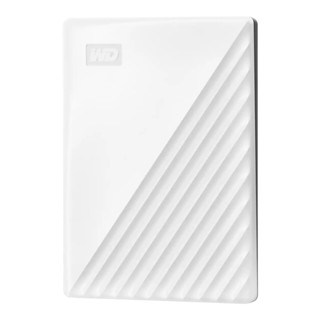 อุปกรณ์จัดเก็บข้อมูล - 1 TB PORTABLE HDD (ฮาร์ดดิสก์พกพา) WD MY PASSPORT (WHITE) (WDBYVG0010BWT)