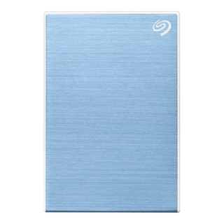 อุปกรณ์จัดเก็บข้อมูล _ 4 TB PORTABLE HDD (ฮาร์ดดิสก์พกพา) SEAGATE ONE TOUCH WITH PASSWORD (LIGHT BLUE) (STKZ4000402)