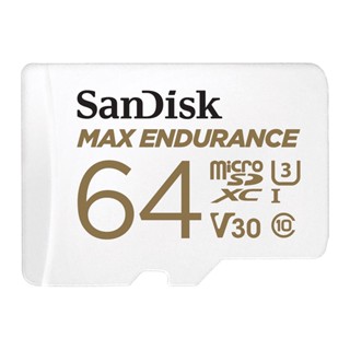 อุปกรณ์จัดเก็บข้อมูล ## 64 GB MICRO SD CARD (ไมโครเอสดีการ์ด) SANDISK MAX ENDURANCE SDXC (SDSQQVR-064G-GN6IA)