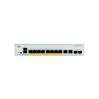 อุปกรณ์เน็ตเวิร์ค [] SWITCH (สวิตซ์) CISCO CATALYST 1000 SERIES 8PORT GE,2x1G SFP (C1000-8T-2G-L)