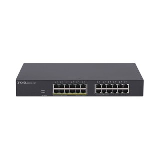 อุปกรณ์เน็ตเวิร์ค &lt; SWITCH (สวิตซ์) ZYXEL SWITCH HUB 24 PORT (GS1900-24EP) GB PORT MANAGED PoE