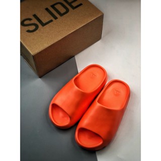 ของแท้ Kanye_West x Yeezy_Slide "Resin" GW1934 รองเท้าแตะ หัวมะพร้าว และหัวมะพร้าว