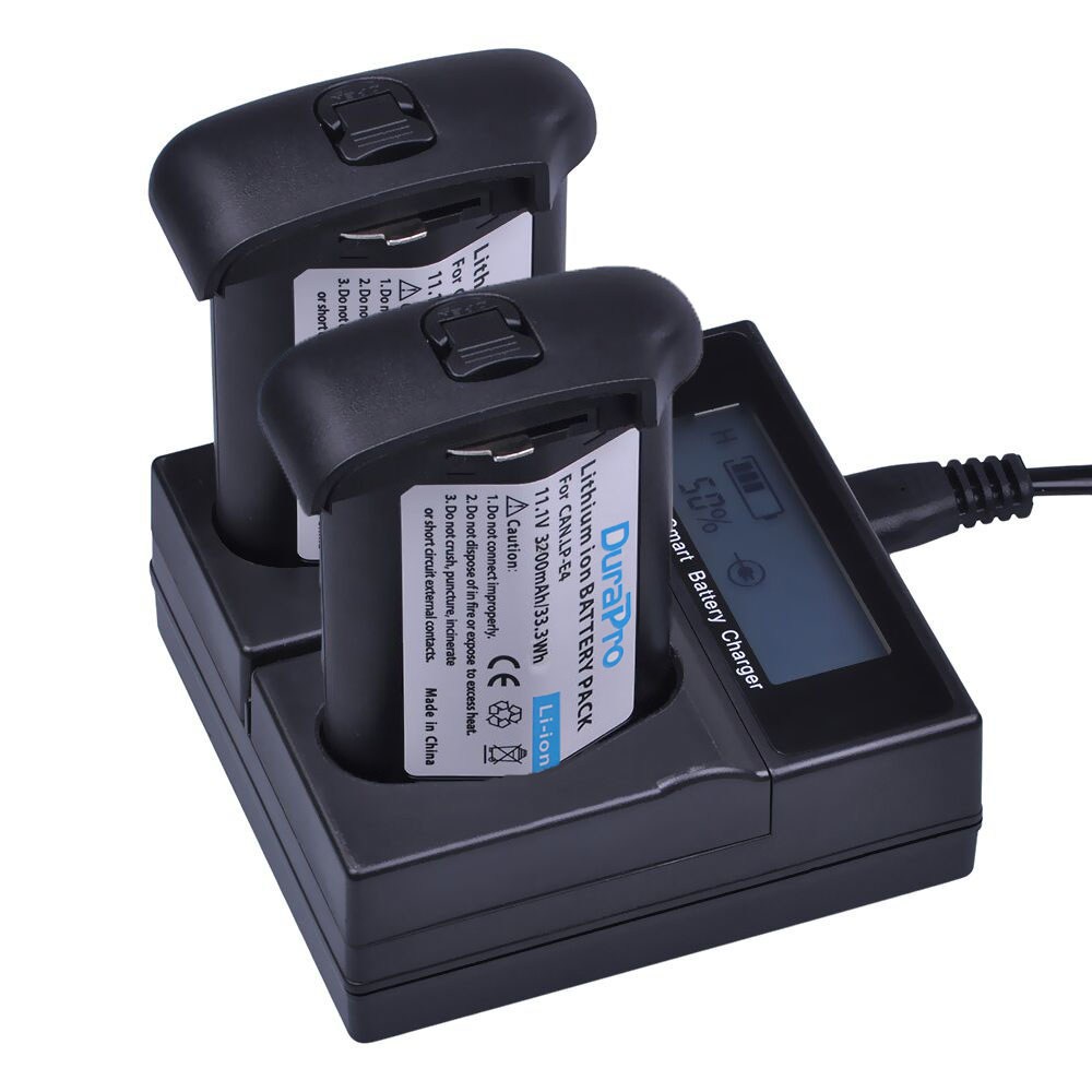 LP E4 E4N LP-E4N แบตเตอรี่และที่ชาร์จสำหรับ Canon 1D Mark III, EOS /C,LP-E4 Mark IV, 1Ds Mark III, 1Ds Mark IV Digital C