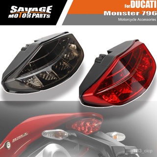 Tail Light LED Turn Signal For DUCATI MONSTER 659 696 795 796 1100/S/EVO Motorcycle Accessories Integrated Blinker Assem