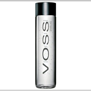 วอสส์ น้ำแร่สปาร์กกิ้งจากนอร์เวย์ขวดแก้ว VOSS Sparking Mineral Water Glass Bottle 800ml