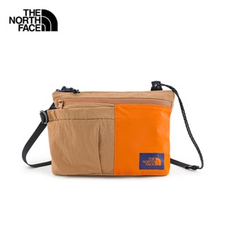 THE NORTH FACE MOUNTAIN SHOULDER BAG - ALMOND/MANDARIN/BLUE กระเป๋าคาดไหล่ UNISEX