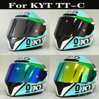 Motorcycle Helmet Visor for KYT TT-C Moto Helmet Shield Accessories Motorcycle Anti-scratch Wind Shield Helmet Lens