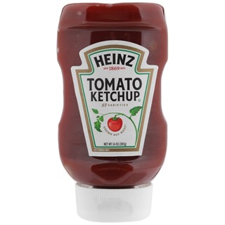 ไฮนซ์ซอสมะเขือเทศขวดพลาสติก 397กรัม  /  Heinz Tomato Ketchup 397g.