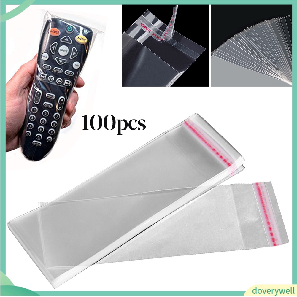 <Doverywell> ปลอกใส่รีโมทแอร์ tv 100 ชิ้น