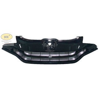 กระจังหน้า ฮอนด้า แจ๊ส GK 14-16 ดำเงาทั้งอัน / Honda Jazz GK 14-16