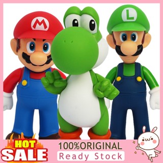 [B_398] 12cm Cute Super Mario PVC Action Figures Toy Table Decor Collectible