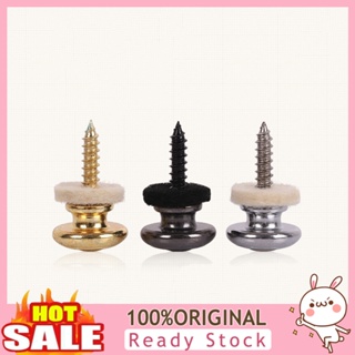 [B_398] Non Slip Guitar Bass Pins Tail Nail Button Pegs Screw Flat Heads