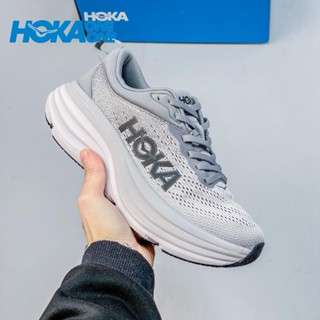 [พร้อมส่ง] Hoka One Bondi8 รองเท้ากีฬา โยคะ แบบพกพา สําหรับผู้ชาย