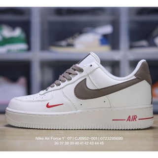 N_ike Air Force 107 "Black/White" Air Force One Classic Low-top Joker รองเท้าลําลอง รองเท้ากีฬา