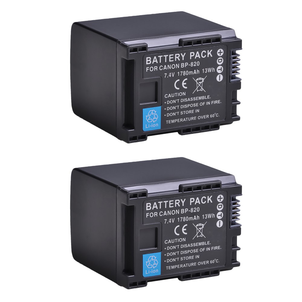 BP820 HFM30 BP 820แบตเตอรี่แบบชาร์จไฟได้สำหรับ GX10 Canon VIXIA,HFG20,HFG21,XA10,BP-820,XA20,HFM300,