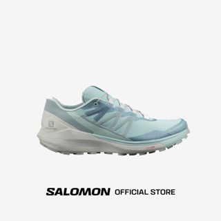 SALOMON SENSE RIDE 4 W สี PASTEL TURQUOISE/LUNAR ROCK/SLATE รองเท้าวิ่งเทรล รองเท้าผู้หญิง