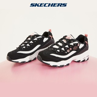 Skechers สเก็ตเชอร์ส รองเท้า ผู้หญิง Sport DLites 1.0 Shoes - 66666325-BLK