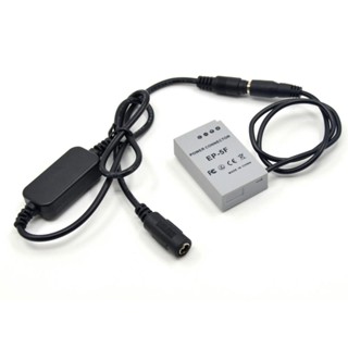 Vitesun 12V-24V Step-Down Power Adapter Cable EH-5 EN-EL24 Dummy แบตเตอรี่ EP-5F DC Coupler สำหรับ Nikon 1 J5 1J5กล้องดิ