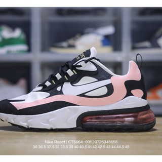 Nike Air Max 270 React Racing Series รองเท้าผ้าใบลําลอง เหมาะกับการวิ่งจ็อกกิ้ง