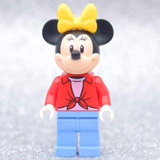 LEGO Minnie Mouse Red Shirt DISNEY  - LEGO เลโก้ มินิฟิกเกอร์ ตัวต่อ ของเล่น