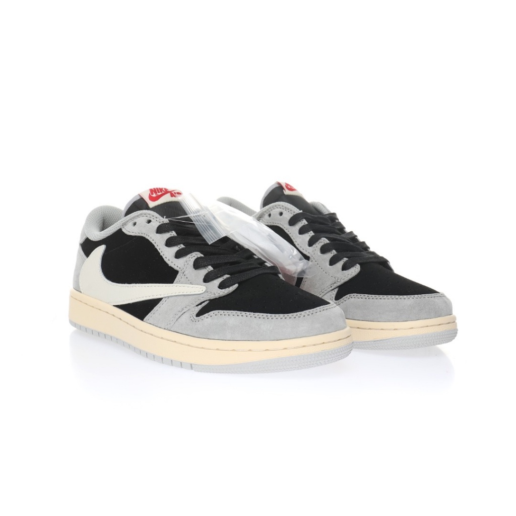 Nike Air Jordan 1 Low OG SP Grey/Black/White AJ1รองเท้าผ้าใบ