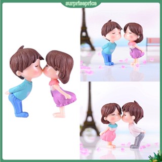 &lt;surprise&gt; 2 ชิ้น kiss dolls โมเดลตุ๊กตาขนาดมินิสําหรับตกแต่งประดับสวน