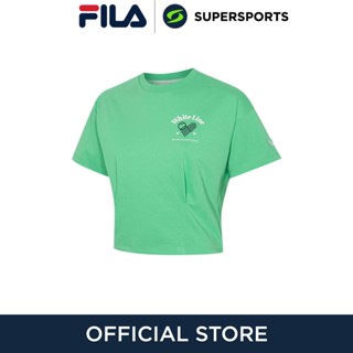 FILA White Line เสื้อยืดผู้หญิง