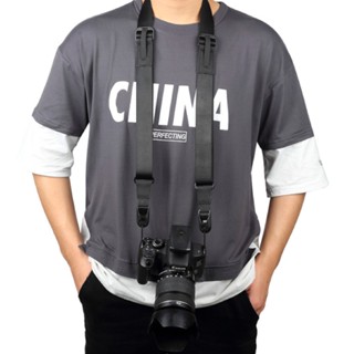 （สีดํา）สายคล้องกล้อง แนว Peak Design Leash VII สายกล้อง สายคล้องคอ Camera Strap Dslr Mirrorless คุณภาพดี เหมือนใช้ของแท้